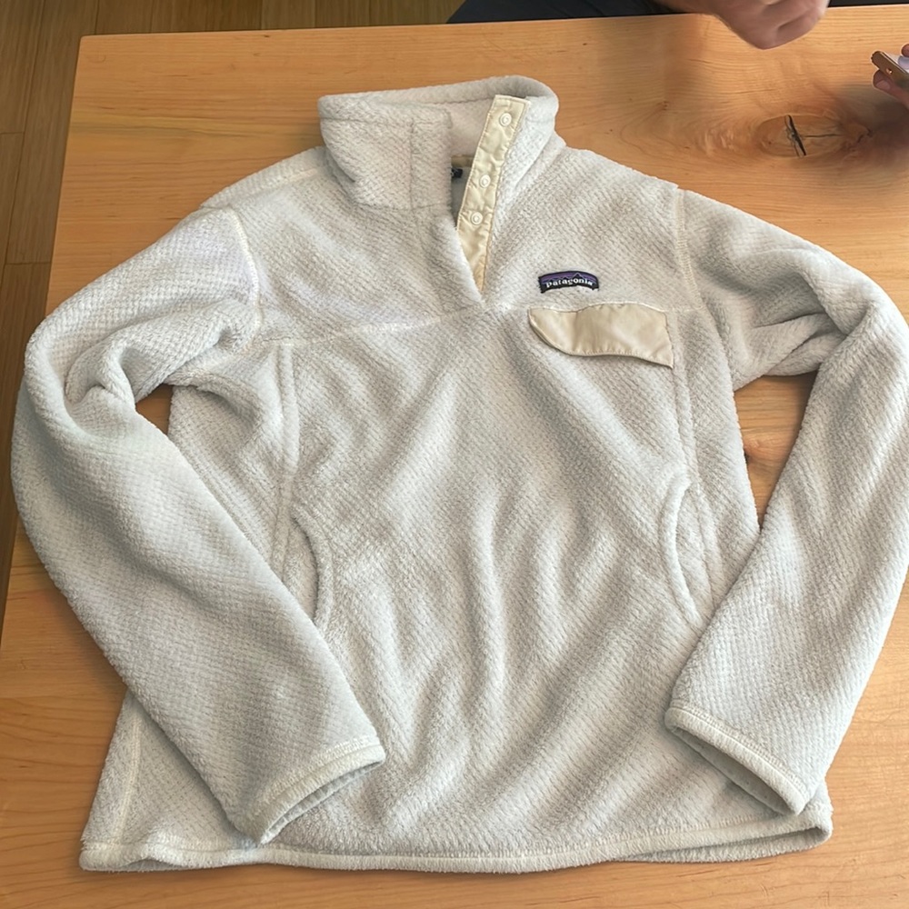 Patagonia re-tool pullover fleece womens small